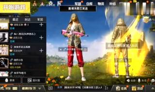 和平精英高手必备穿搭 和平精英高手必备穿搭