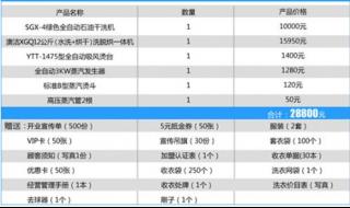 干洗设备多少钱一套